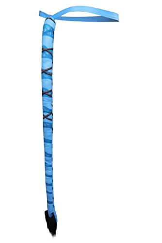 Gosbeliy Movie Blue Tail Costume Tail Cosplay Accessories Tails Elf Ears Prop for Adults