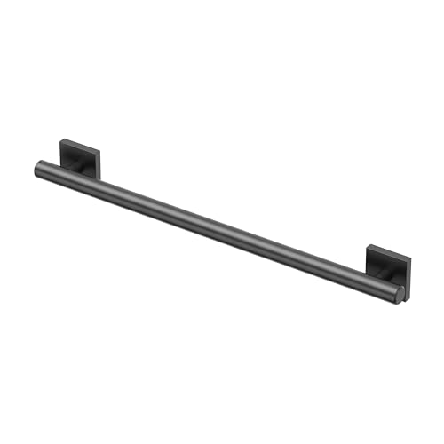 Image of Gatco 944MX Elevate 24 inch L Grab Bar, Matte Black /ADA Compliant Stainless Steel Safety Grab Bar for Bathroom