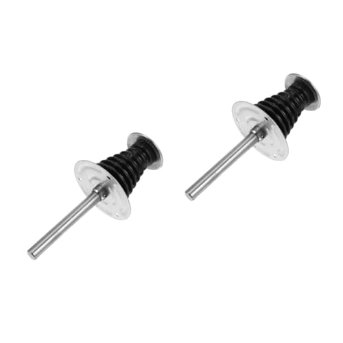 TEHAUX 2 Piezas Barra Inoxidable con Latch de Seguridad y Función de Emergencia para Interior Almacenes de Frío
