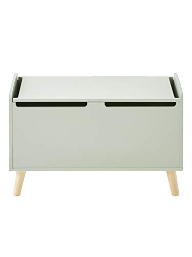 VERTBAUDET Coffre à jouets LIGNE CONFETTI VERT TU