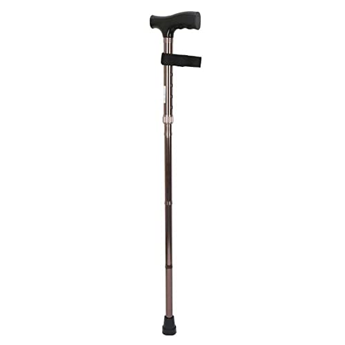 Bastones Bastón De Trekking Muleta Plegable Viaje Al Aire Libre Bastón para Ancianos,Verde