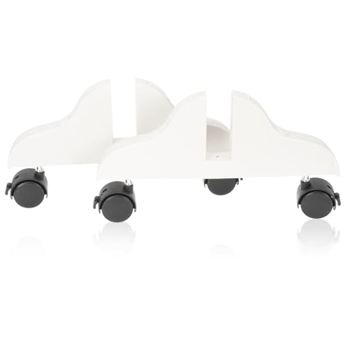 Pied de Fixation pour Écran Séparateur à roulettes Support de Base Stable Polyester