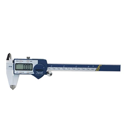 Calibrador pie de rey digital 150 mm en acero inoxidable de gran resistencia y precisión
