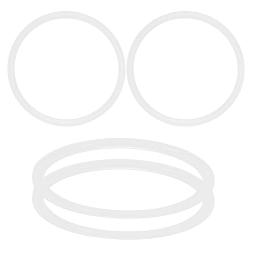 SHERCHPRY 4 Piezas Anillo Térmica de Silicona de Sellado para Tapa de Botella de Acero Inoxidable, Resistente y Flexible para Botellas de Agua Aisladas en Actividades Deportivas