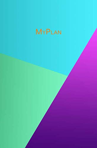 MyPlan: One Month Planner|Blue Purple Cover|Designed for 1 Month of Productivity Planning| Weekly Daily Goal Planner|Expenses|Payment Schedules|To-Do ... Notes in One Undated Pocket Sized Organizer|