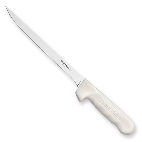Dexter-Russell 8' Fillet Knife | S133-8 | Sani-Safe Handle for Superior Grip | High Carbon DEXSTEEL Blade | NSF Certified | Made in USA