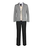 HOLRAN Unisex Anime Alphinaud Leveilleur Cosplay Costume Halloween Uniform Suit Full Set Outfits (Men, XX-Large)