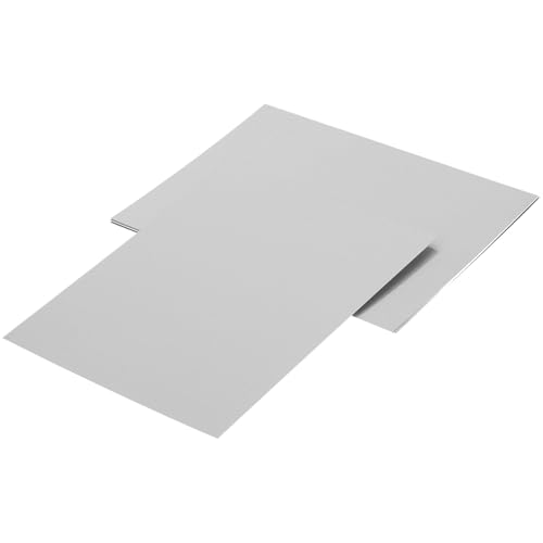 Sublimazione versatile: Le Pearl metal plate in alluminio sono progettate per stampa a sublimazione, permettendo di trasferire disegni e testi con colori vividi e duraturi su superfici metalliche, ideali per progetti di arts, crafts & sewing