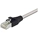 AVLIS-CO TRD855SCR-1 Network Cable Assembly, Cat 5E, Shielded, RJ45/RJ45, TRD Series