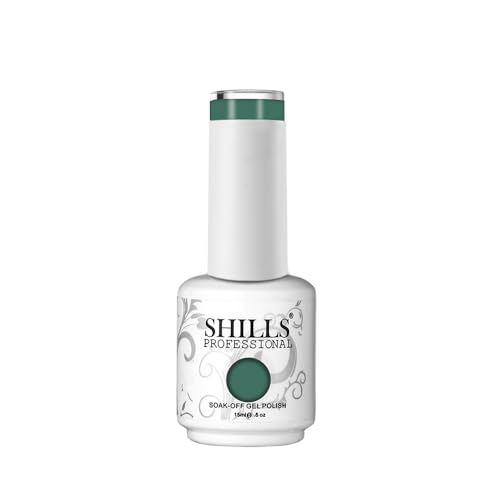 Image of SHILLS PROFESSIONAL Uv /Led Soak Off Glossy Finish Nail Polish Nail Art Nail Polish Color Shade 190, 15 Ml