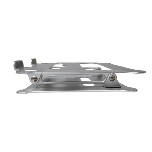 Base ajustable de aluminio para laptop hasta 16 pulgadas miniatura 2