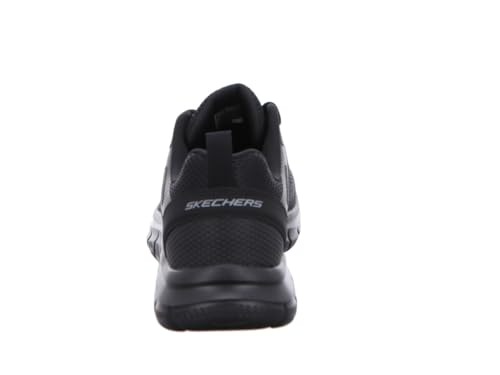 Image of Skechers Sport Women's Fashion Fit Sneaker, Black Mesh Pu, 6.5