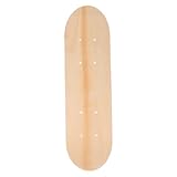 Parliky 3 Piezas Tabla Skate DIY para Deck Doble Cara Arce de Blank Skateboard Deck para Graffiti y Manualidades y Duradero para Pintura y Montaje