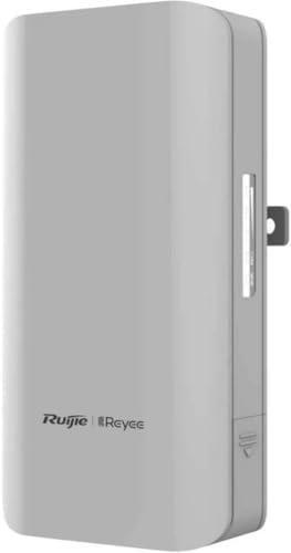 RG-EST310-V2 5GHz Dual-Stream 802.11ac 5KM Wireless Bridge, 1km Range, 5GHz Dual-Stream 867Mbps Wi-Fi 5, 4KV Lightning Protection, WebUI/Cloud/App Management, 24V Passive PoE@7W