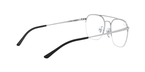 Image of Ray-Ban Unisex Clear Lens Square Frames - 0RX6444