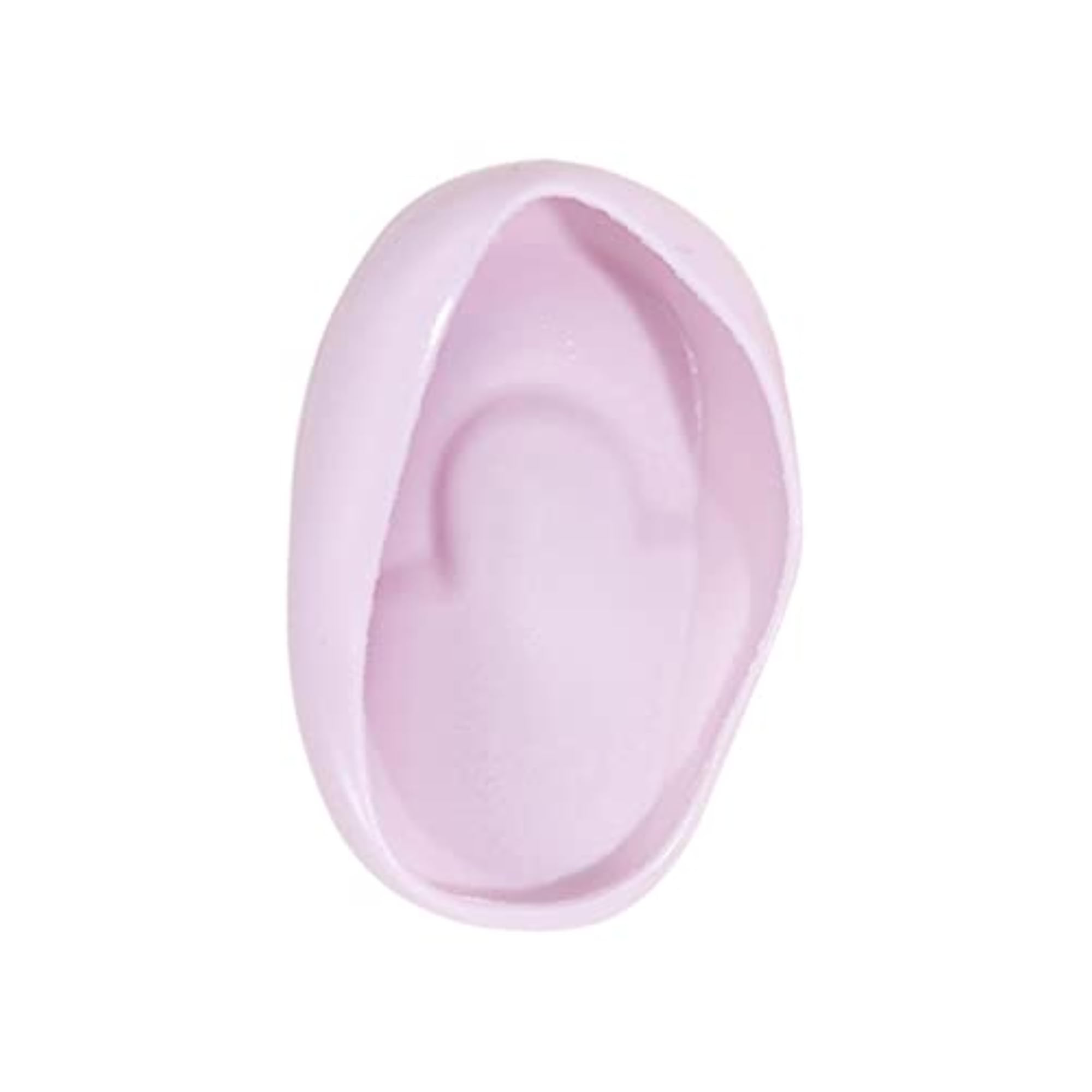 2X Silicone Ear Cover Protector for Hair Dyeing, Purple