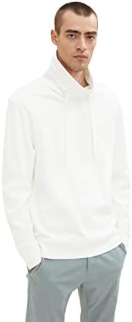 TOM TAILOR Sudadera con Cuello para Hombre