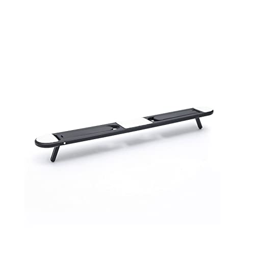 Soporte plegable para laptop negro miniatura 1