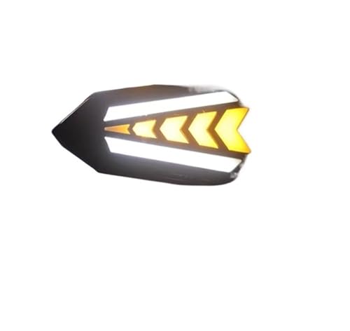 Clignotant LED Moto Défilement Lumineux Haute Visibilité 12V