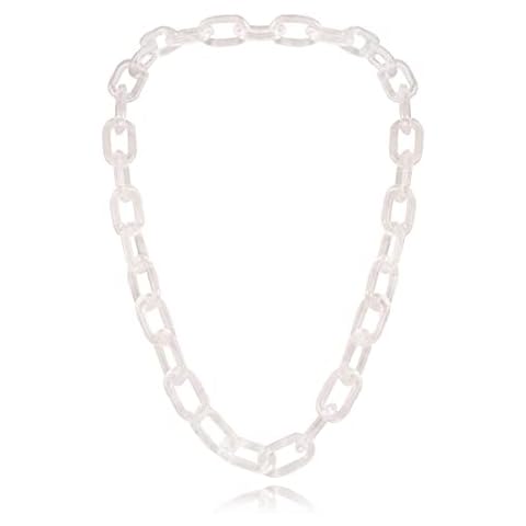 COLORFUL BLING Acrylic Choker Necklace Cover