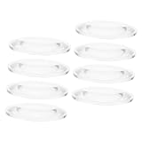 Anneome 8 Stück Teiliges Doppelt konvexe Acryl optik linsen Transparent für Physik experimente Kinderforscher und Wissenschaftliche Vergrößerungslupen im Unterricht