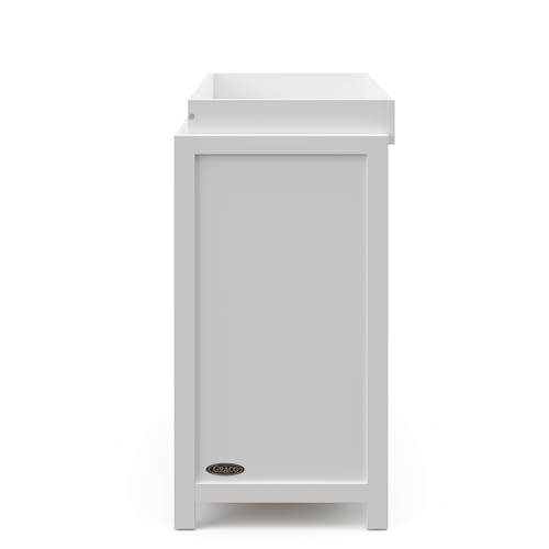 Graco Teddi 3 Drawer Chest with Changing Table Topper, White - image 7