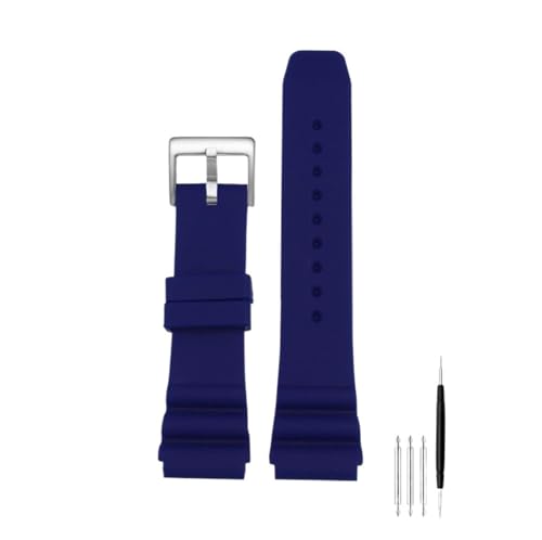 [X] Fit For CASIO \[htBbV MDV106-1A MDV-107 MTP-VD01 MDV-106D efr-303l Xgbv Y Xgoh uXbg 22mm X|[c VR EHb`ohɓK(Blue 
