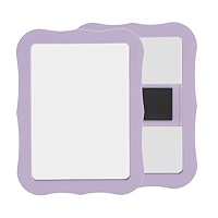 Miroir Magnétique Pour Casier Verrouillable - Miroir De Voyage Incassable Rectangulaire Pour Armoires De Bureau Et École