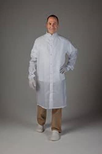 Uniform Technology CFR-60WH-5PK-2XL Reusable Altessa Grid Frock White 2XL