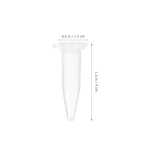 Éviter les fuites de plasma avec ces tubes pour centrifugeuse en PP de 1.5 ml avec bouchon attenant - 2