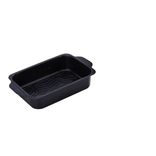 【WKQLEN】電子レンジ調理器具 レンジパン フッ素コーテイング レンジで焼き魚 レンジで焼肉 電子レンジで美味しく安全に調理できる鍋 レシピ&取り扱い説明書付き グレー 家庭用 日常調理用 料理器具