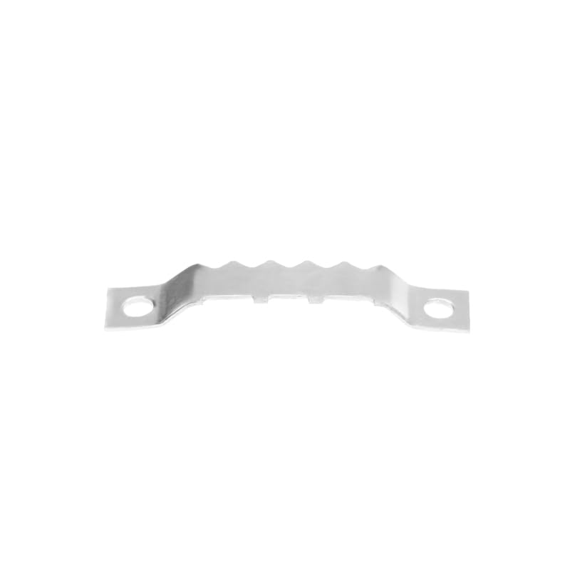 Image of 100pcs Sliver Sawtooth Picture Frame Hanger Canvas Picture Frame Hanging Hooks with Screws Sawtooth Hangers Hardware Tools
