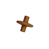 Pine Ridge Archery Slide-On XL Kisser Button for Compound and Traditional Bows, Brown, Pack of 6