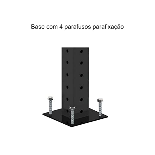 Rack Parede Multifuncional Agachamento Regulável Crossfit
