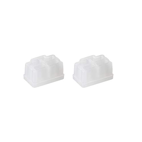 Tapón de silicona Ethernet RJ45 transparente y flexible uxcell protector modular de red 3