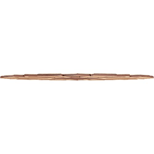 Image of Ekena Millwork 18 inchOD x 6 3 /8 inchID x 3 /8 inchT Augustus Wood Fretwork Pierced Ceiling Medallion, Alder