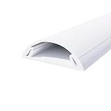 LYUCAYHQ 100 cm Canaleta Cables Suelo,100 * 4 * 1.3cm/39 * 1.6 * 0.5in)