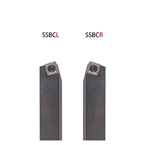 Porta herramienta de torneado con placa carburo SCMT09T304 miniatura 4
