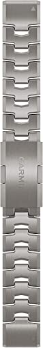 Image of Garmin QuickFit 22 Watch Band - Vented Titanium Bracelet