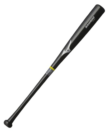 MIZUNO(ミズノ) 硬式用 木製バット バンブーGF補強 1CJWH15384 09 ブラック全塗り 84cm