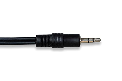 Cable de audio estéreo 28 AWG Cablelera flexible con acabado negro 2