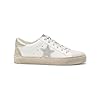 Mi.iM Gaby Rubber Sole Lace-up Snake Print Suede Star Sneakers
