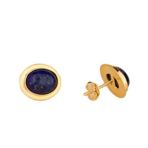 Boucles d'oreilles en lapis-lazuli naturel pour sublimer vos tenues de bureau et de soirée