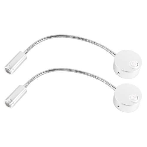 Lámpara de lectura de pared sin molestar a tu pareja gracias al foco flexible de 3W Riven