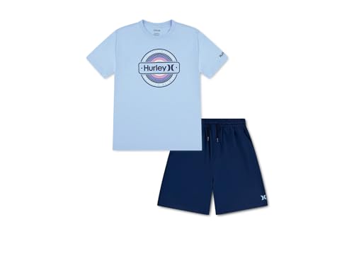 Hurley �{�[�C�Y�O���t�B�b�NT�V���c��H20-dri�V���[�g�Z�b�g(�r�b�O�L�b�h), �_�[�N�u���[(Midnight Blue), Medium