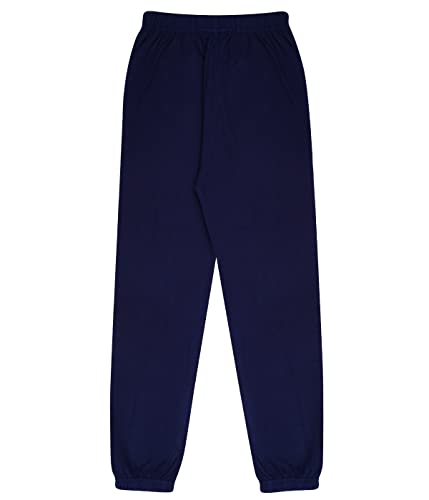 Image of KYDA KIDS Boy's Regular Fit Mid Rise 100% Cotton Track Pant - (Pack of 2)