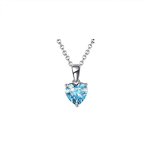Collier argent 925 femme MOCHAMIK anti-ternissement pendentif cœur vert brillant