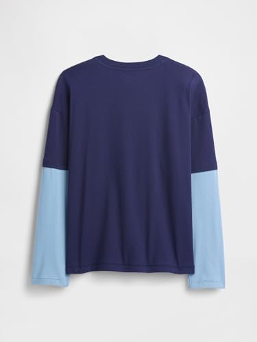 Image of GAP Boys' Long Sleeve Elevated Graphic