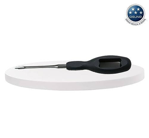 Osung Elld501 Dental Straight Luxating Elevator, Anterior, Dual Edge, 5.0 Mm #TOP5
