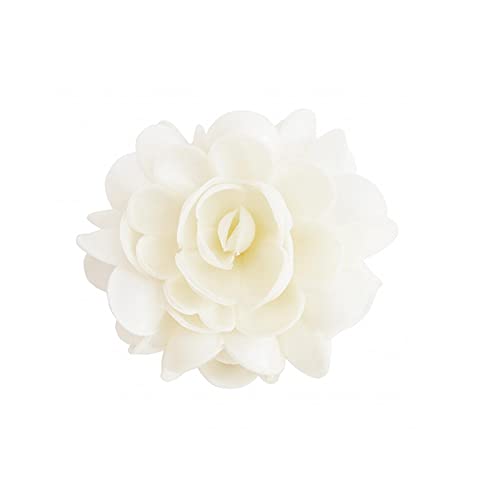 Scrapcooking Decoración Comestible, Flor Azyme Blanca Xxl 9G